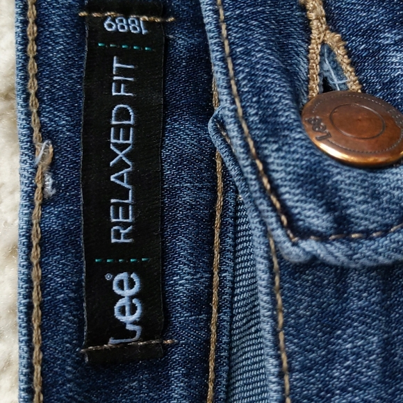 Lee Relaxed Fit Jeans 6M Blue - Picture 3 of 15